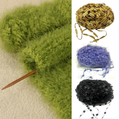 Origin Faux Feather Crochet Yarn - Assorted Colours - 50GSM