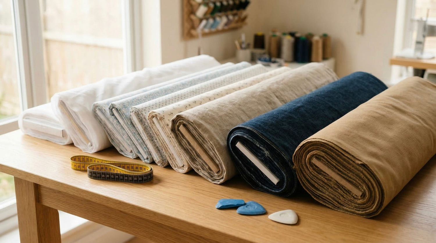 Fabric Weight Explained: From Voile to Canvas and Everything Between