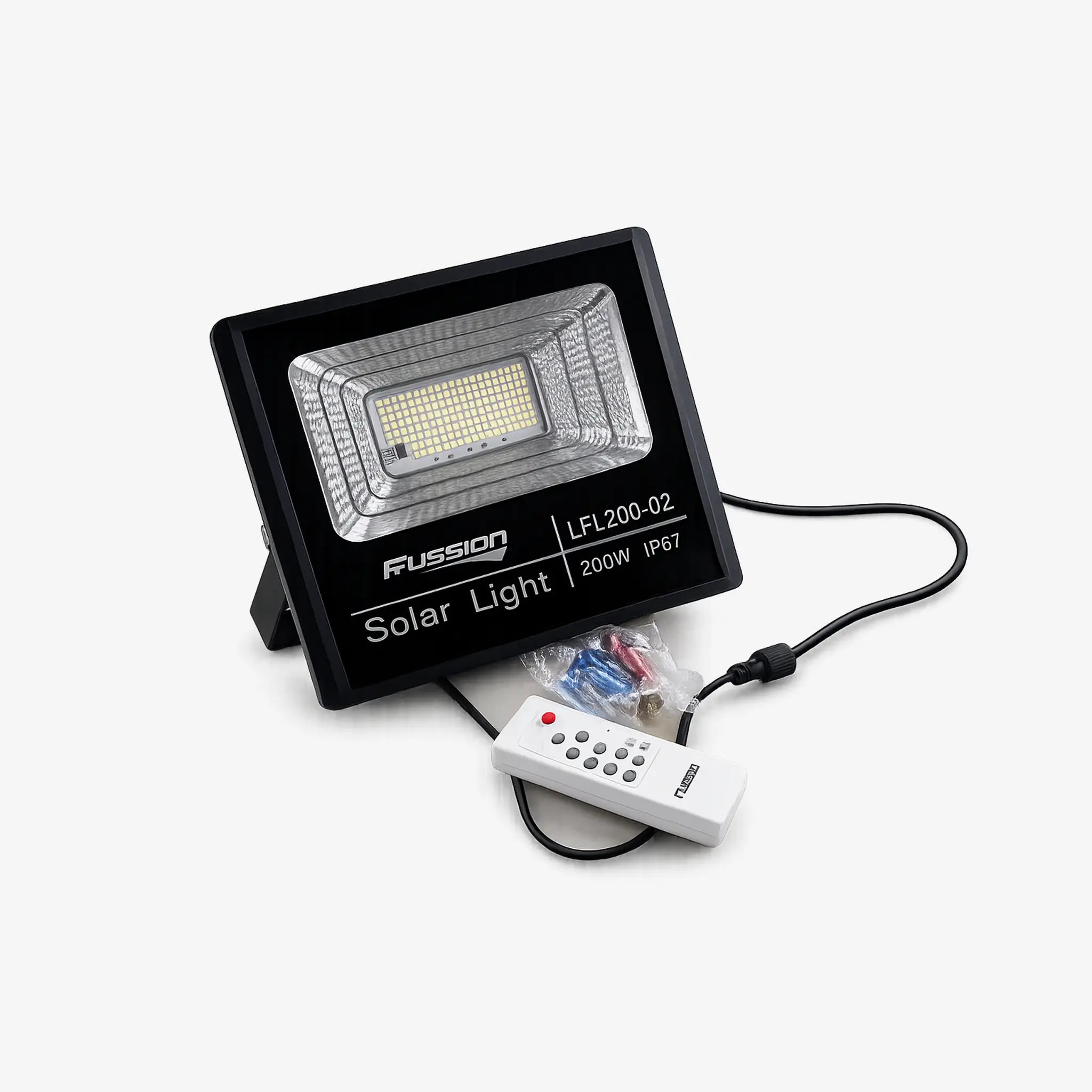 Fussion - 200W High-Intensity Solar LED Flood Light — Model LFL200-02