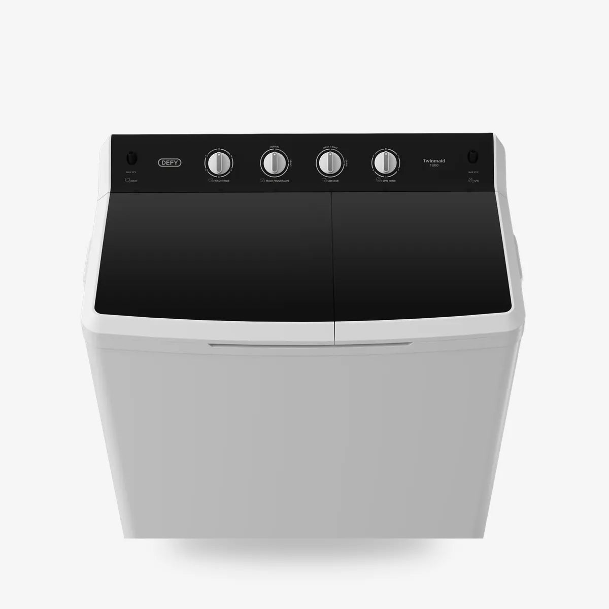Defy 18kg Twin Tub Washing Machine White — DTT180