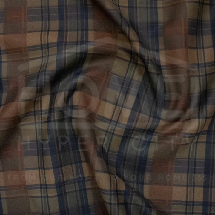 Printed Melton — Checks — 150cm Wide