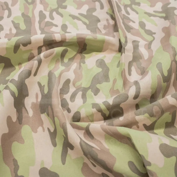320D Camo Printed Canvas — 150cm Wide