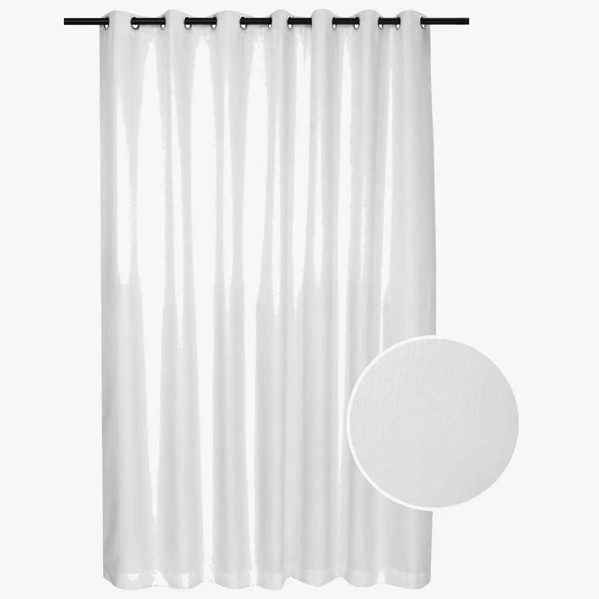 Ready Made Lined Eyelet Curtain — DSN 409 — 230 x 223cm