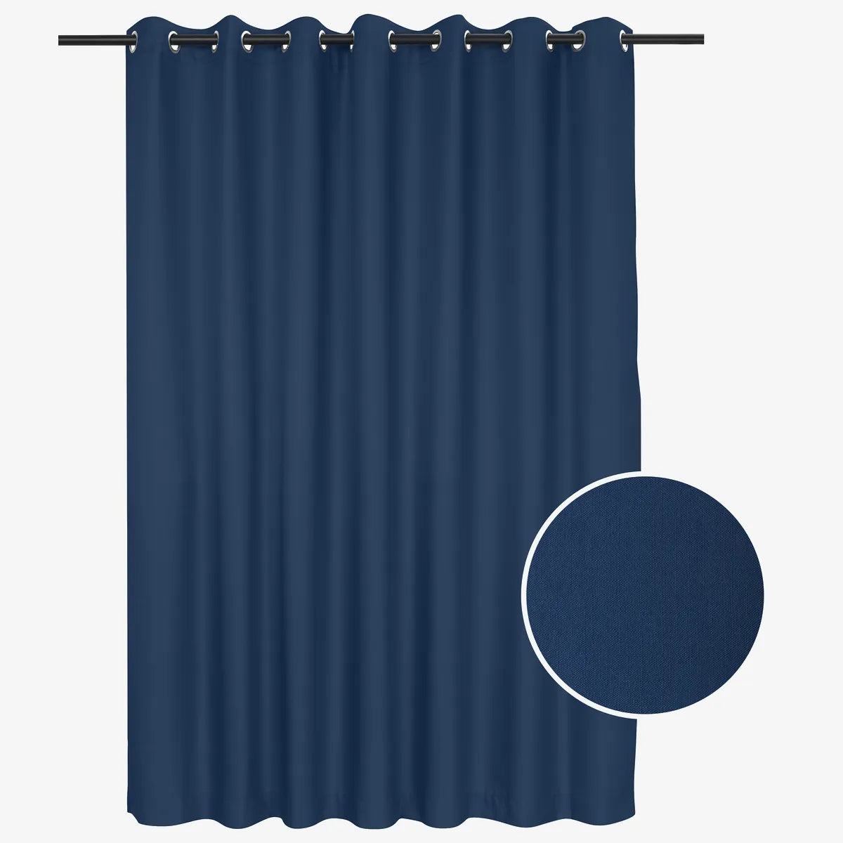 Ready Made Lined Eyelet Curtain — DSN 409 — 230 x 223cm