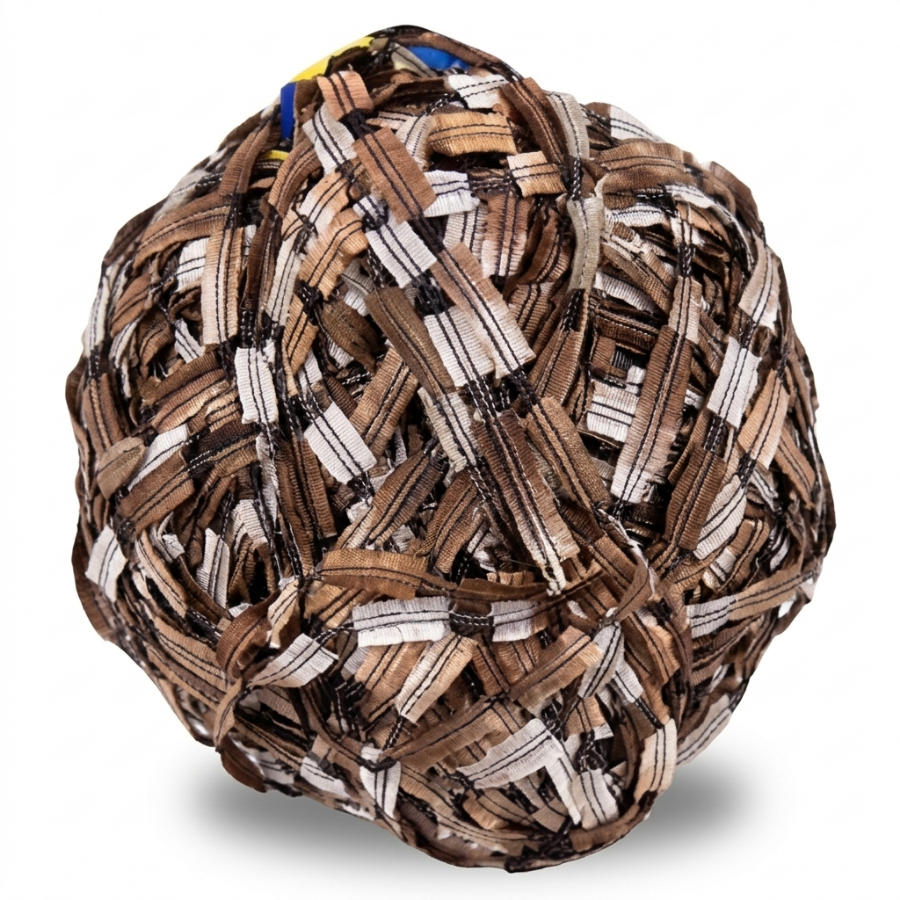 Faux Feather & Ladder Crochet Yarn — Assorted Colours