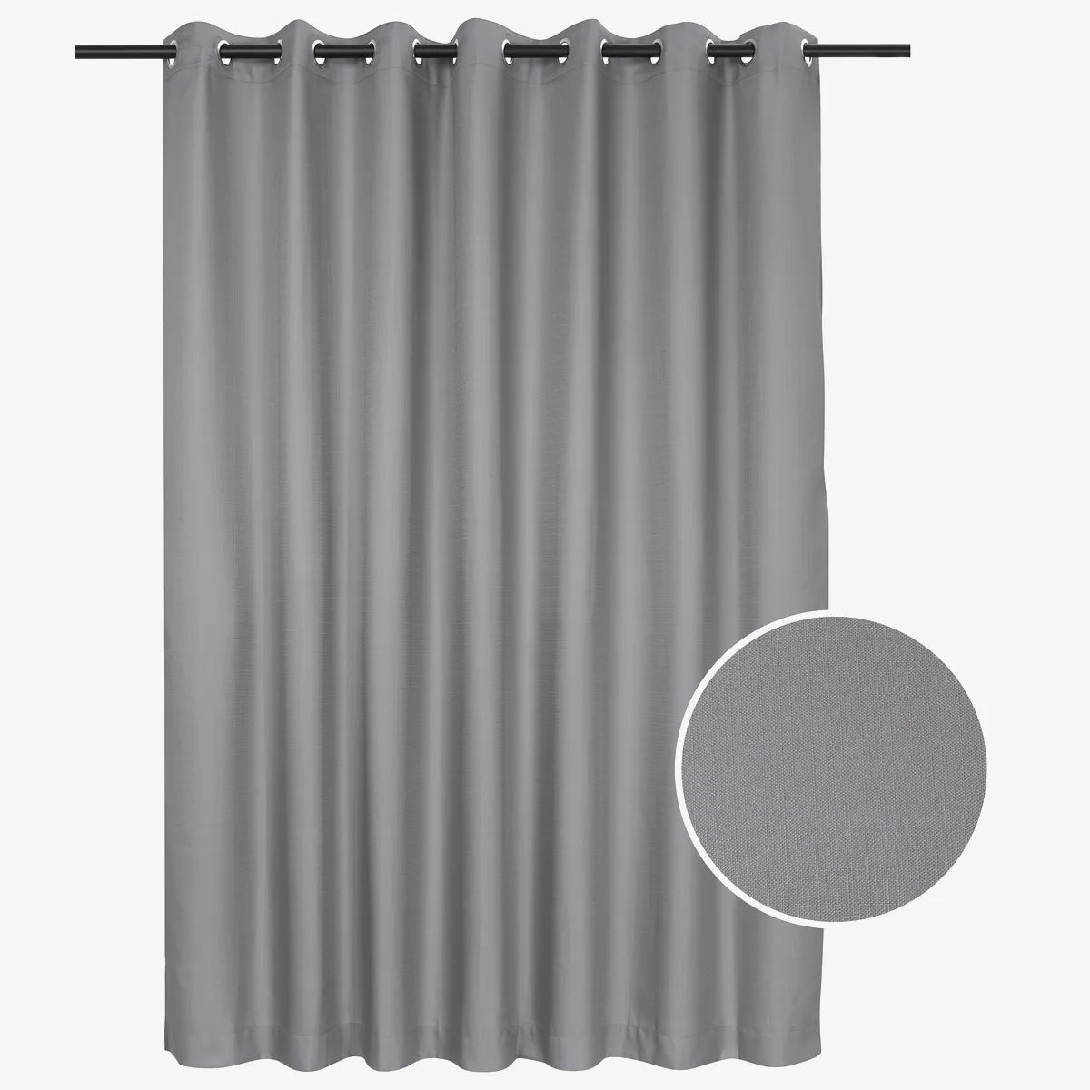 Ready Made Lined Eyelet Curtain — DSN 409 — 230 x 223cm