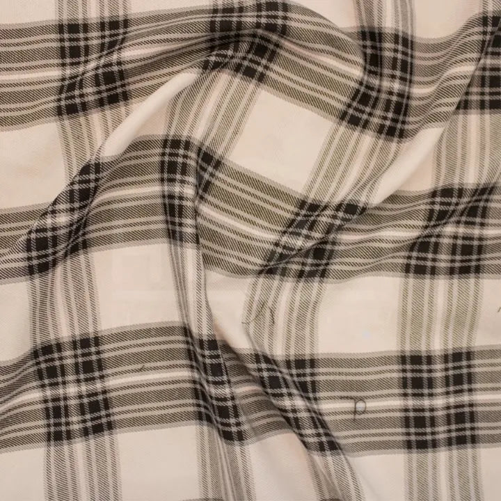 Tartan School Check Fabric — 150cm Wide