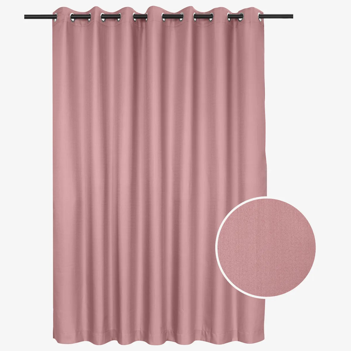 Ready Made Lined Eyelet Curtain — DSN 409 — 230 x 223cm