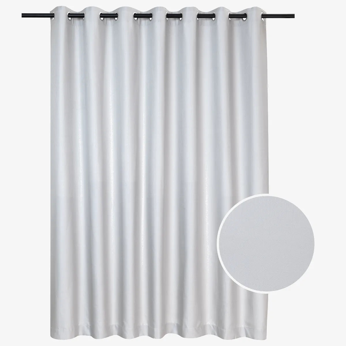 Ready Made Lined Eyelet Curtain — DSN 409 — 230 x 223cm