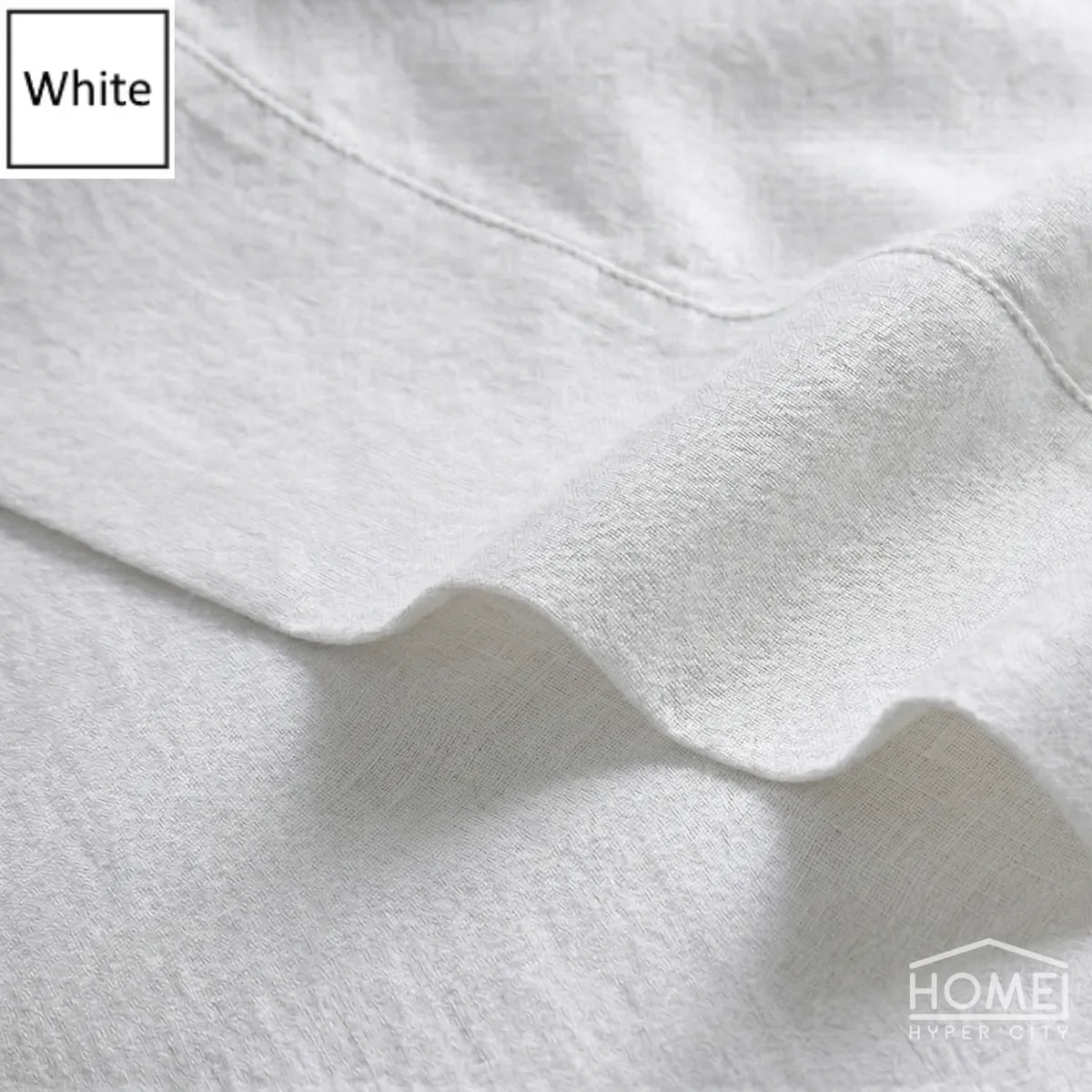 Origin Luxury Linen Cotton Rich Bed Base Cover — Extra Length & Extra Depth