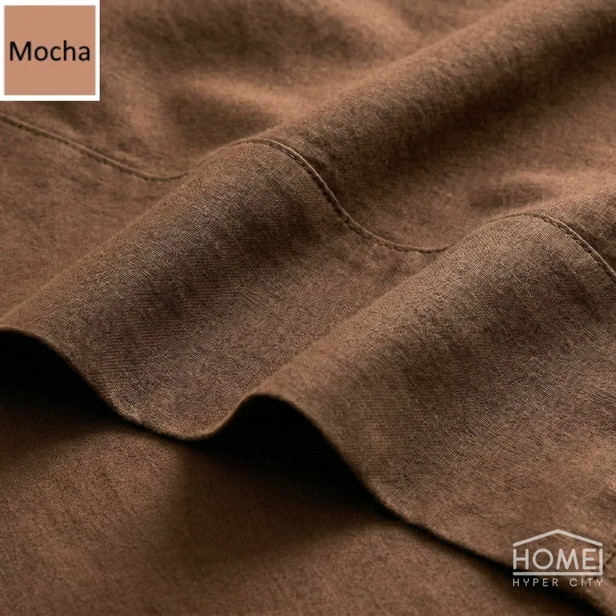 Origin Luxury Linen Cotton Rich Bed Base Cover — Extra Length & Extra Depth