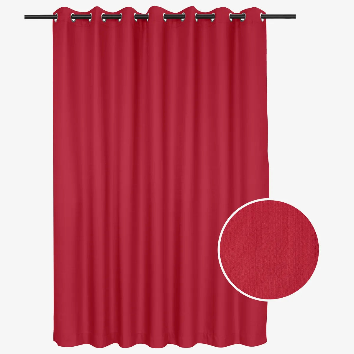 Ready Made Lined Eyelet Curtain — DSN 409 — 230 x 223cm