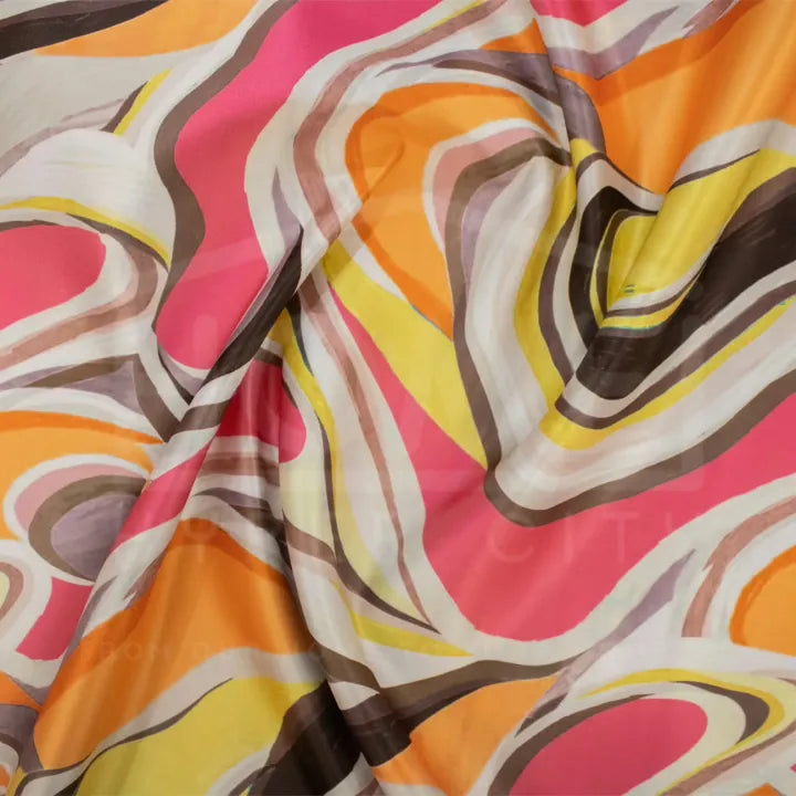 Printed Duchess Satin — 150cm Wide