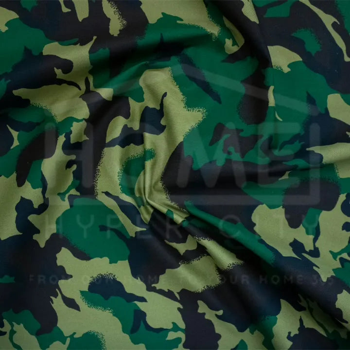 320D Camo Printed Canvas — 150cm Wide