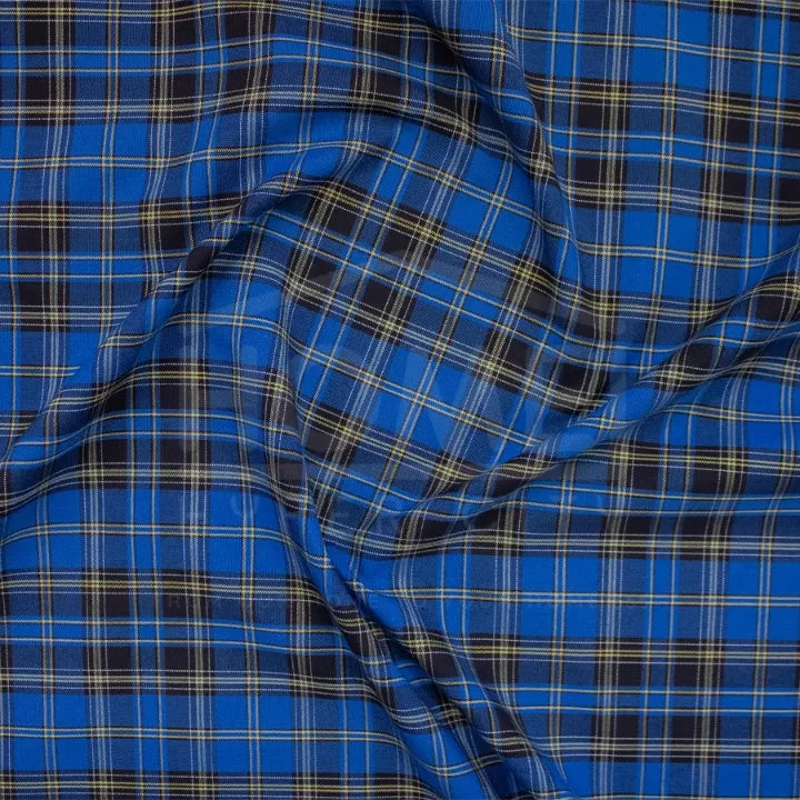 Tartan School Check Fabric — 150cm Wide