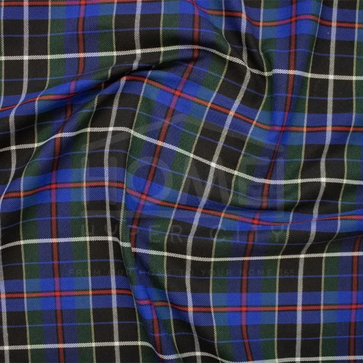 Tartan School Check Fabric — 150cm Wide