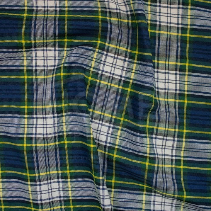 Tartan School Check Fabric — 150cm Wide