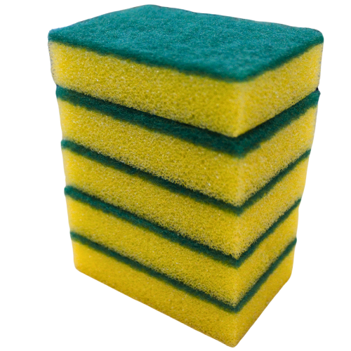 Heavy Duty Dish Sponges - 5Pc