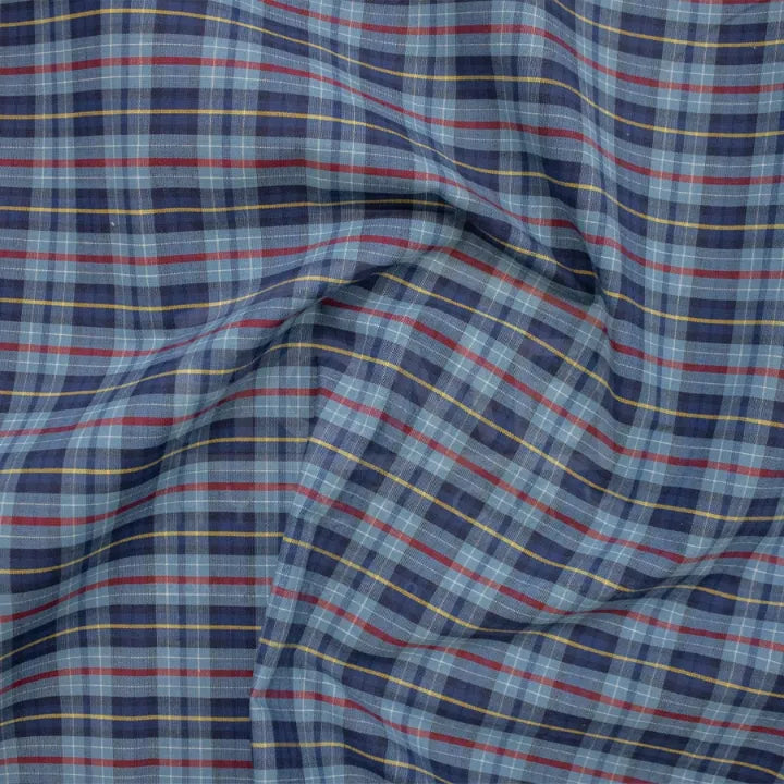 Tartan School Check Fabric — 150cm Wide