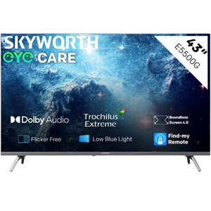 Skyworth - 43" E5500G FHD Google Smart TV with Google Assistant - 43E5500G