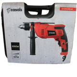 Casals - Impact Drill Red 13MM Variable Speed - 1050W