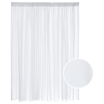 The Fabric Agency - Superior Quality Ready-made Curtain (Tape) - Mystic Voile