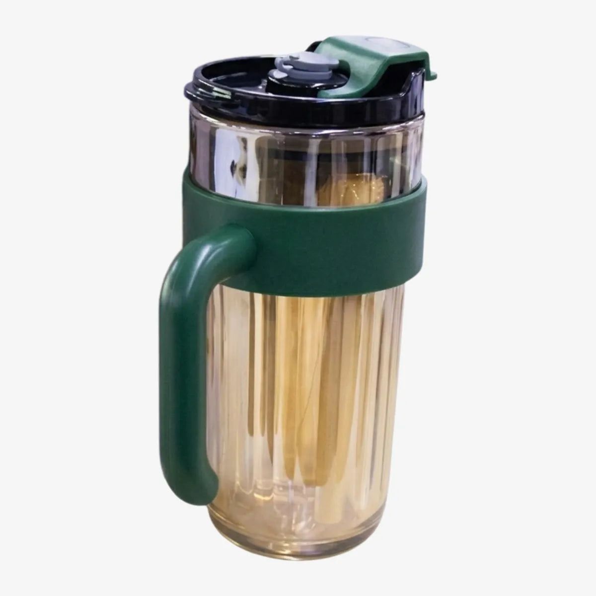 Stainless Steel Vacuum Insulated Travel Tumbler with Handle & Straw — 780ml