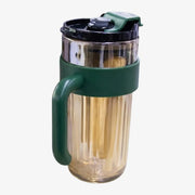 Stainless Steel Vacuum Insulated Travel Tumbler with Handle & Straw — 780ml
