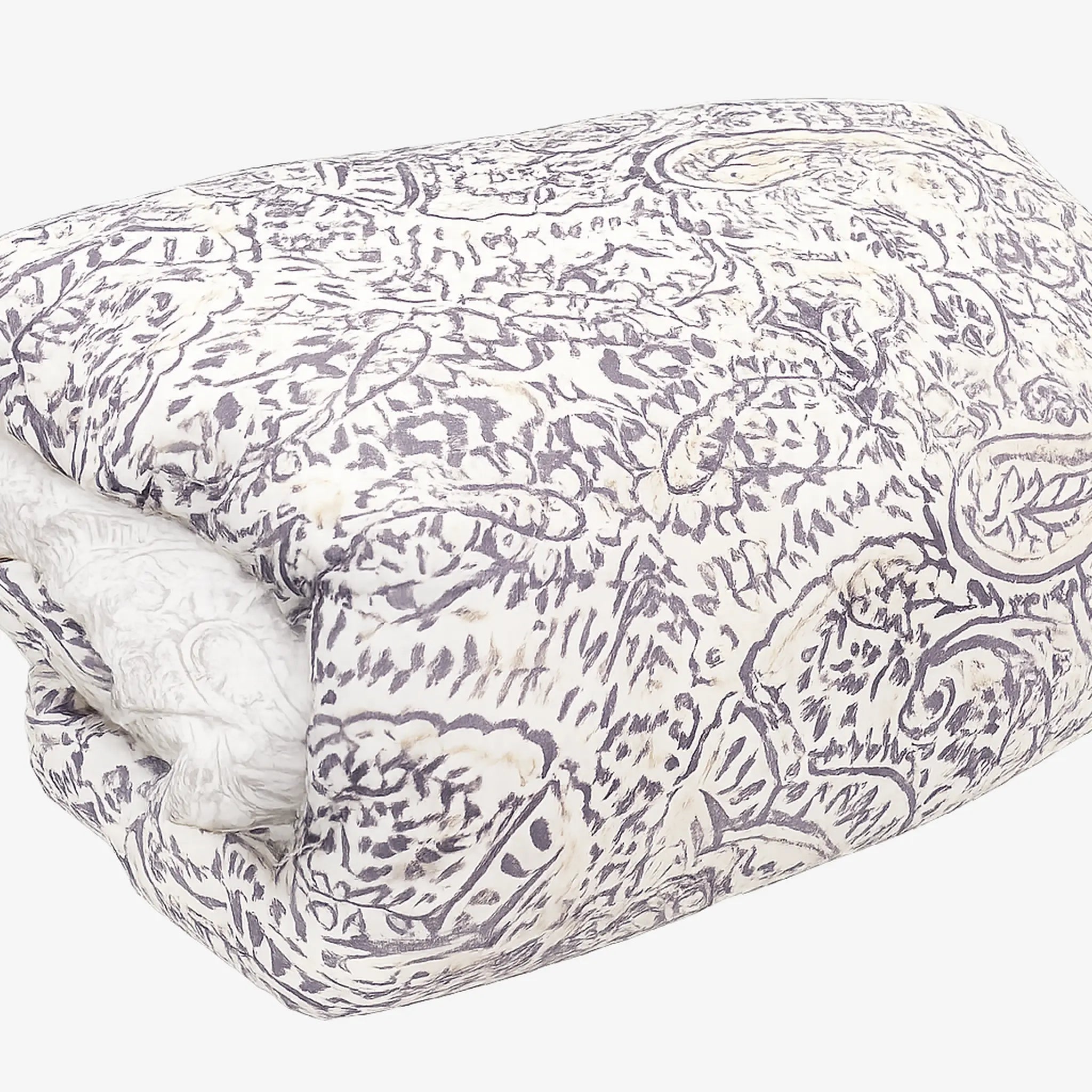 Floral & Patterned Quilted Comforter Set — Includes 2 Pillowcases