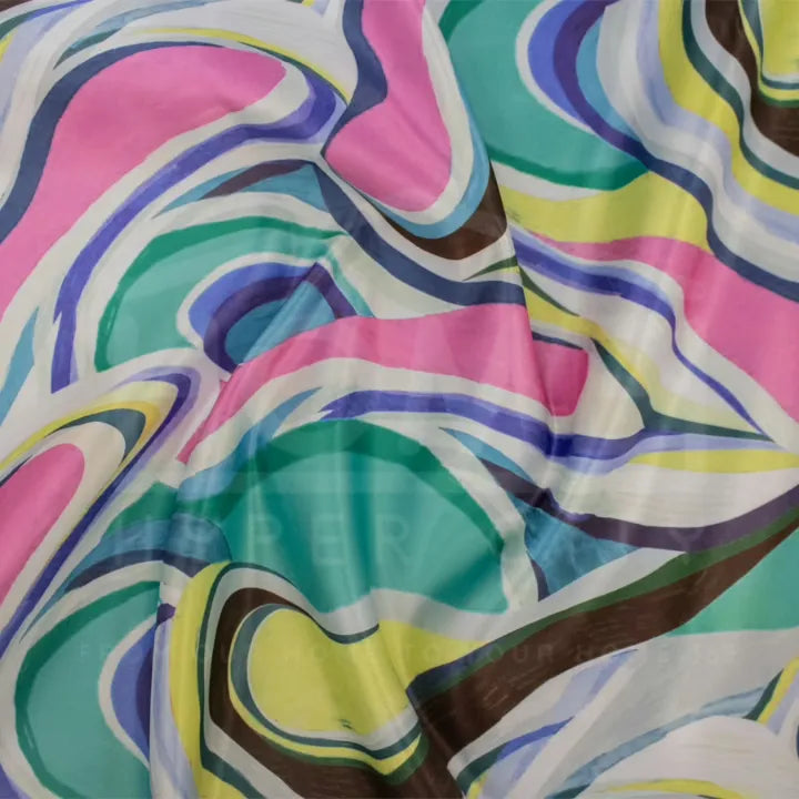 Printed Duchess Satin — 150cm Wide