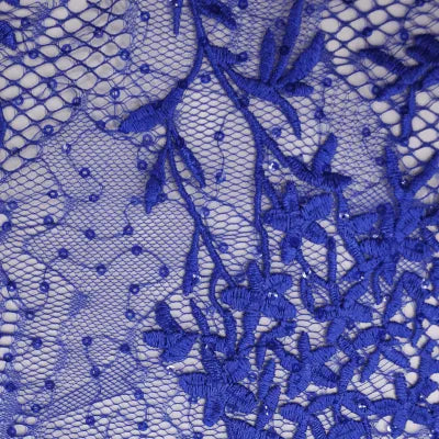 Bridal Embroidered Lace — BL21C — 115cm Wide