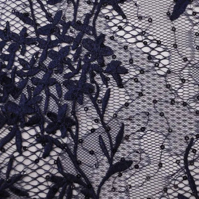 Bridal Embroidered Lace — BL21C — 115cm Wide