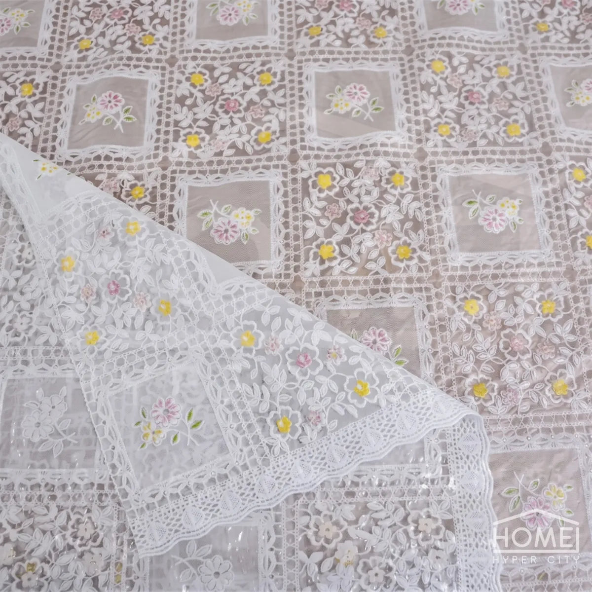 PVC Lace Tabling — 150cm Wide