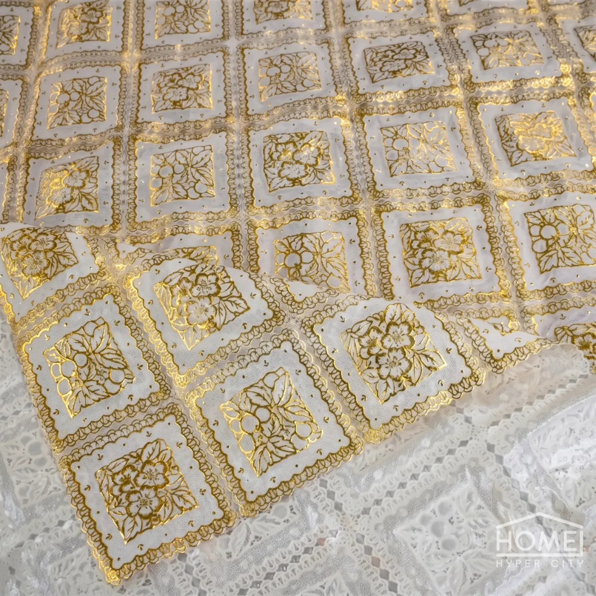 PVC Lace Tabling — 150cm Wide