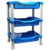 Otima - PVC 3-Tier Multi Rack - Assorted Colours