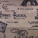 Printed Hessian - Various Designs/Colours - 150CM