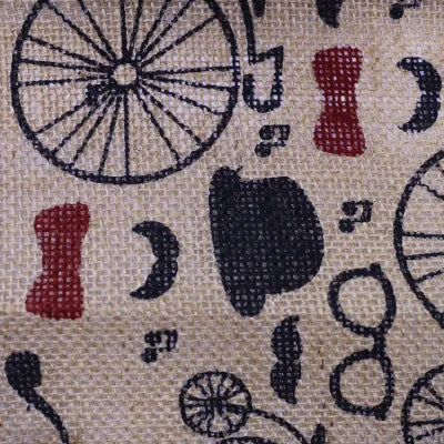 Printed Super Fine Hessian — 130cm Wide