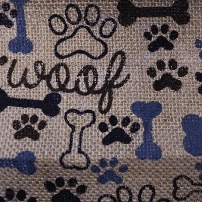 Printed Super Fine Hessian — 130cm Wide
