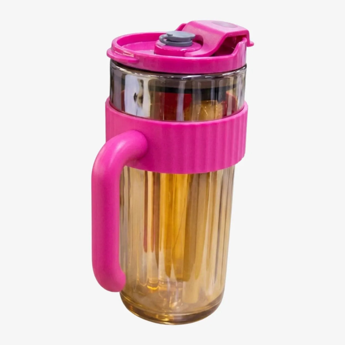 Stainless Steel Vacuum Insulated Travel Tumbler with Handle & Straw — 780ml