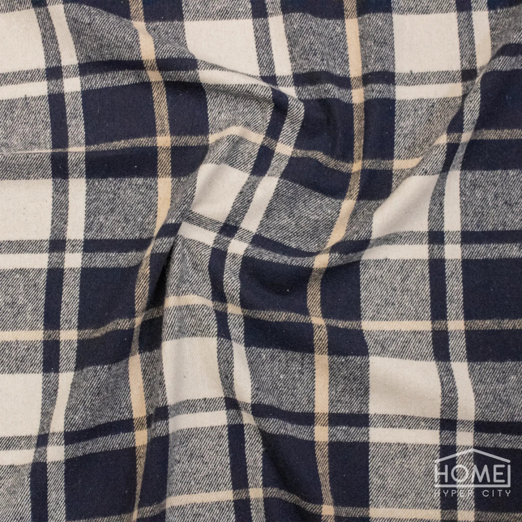Tweed Winter Check Fabric — 150cm Wide