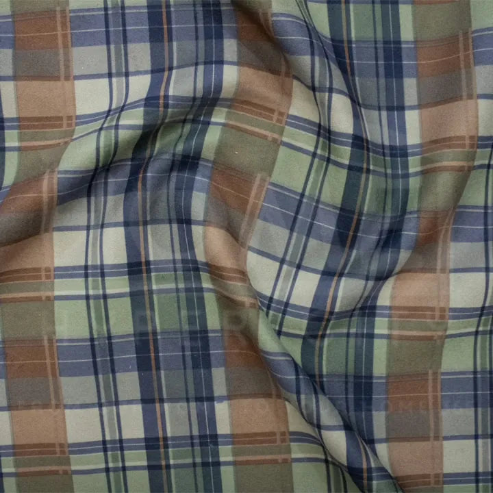 Printed Melton — Checks — 150cm Wide