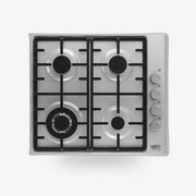 Defy 60cm Slimline Gas Hob with Wok Stainless Steel — DHG602