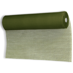 Rubber Fibre Mesh 100GSM - Olive - Per Meter