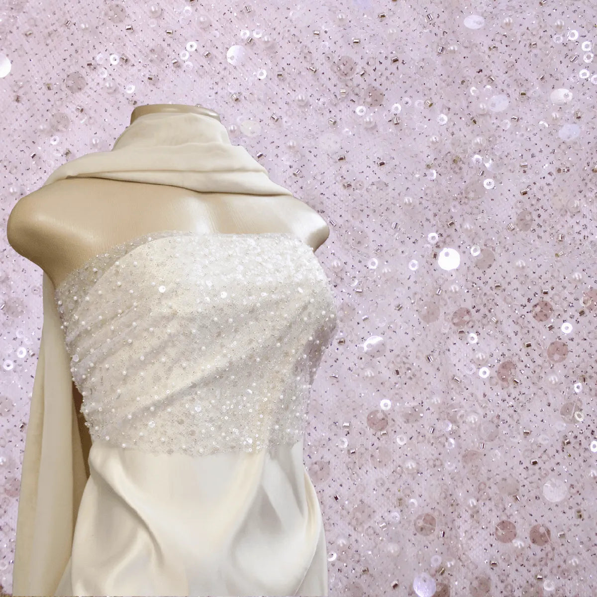 Bridal Sequin Lace — BL10