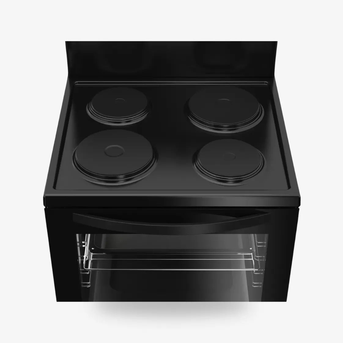 Defy 60cm Electric Freestanding Stove Black RC — DSS694