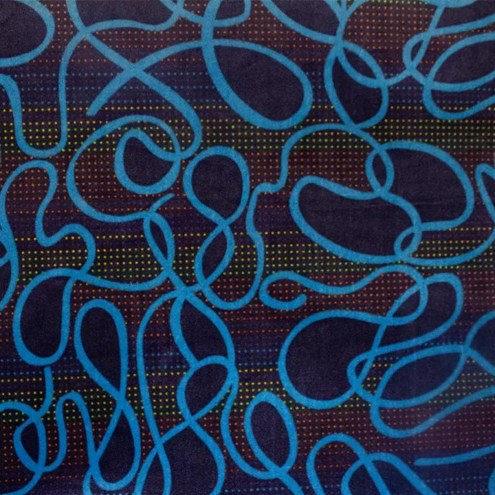 Printed Foam-Bonded Bus Fabric — 150cm Wide