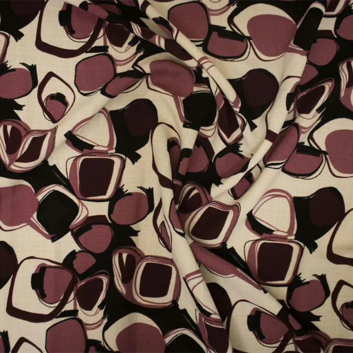Printed Armani Linen — Design 2 — 150cm Wide