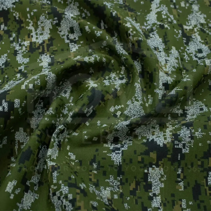 320D Camo Printed Canvas — 150cm Wide
