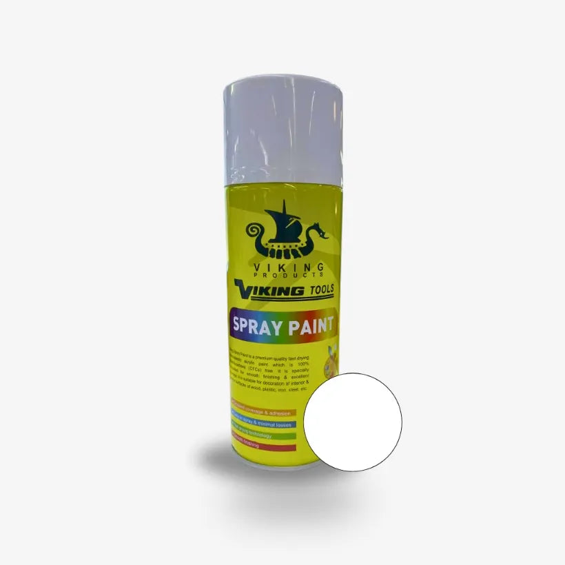 Viking Spray Paint — Matte White — 350ml
