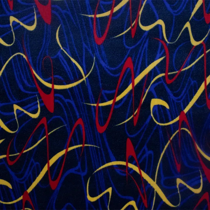 Printed Foam-Bonded Bus Fabric — 150cm Wide